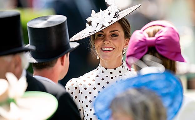Kate MIddleton, es una de las asiduas a la popular Royal Ascot.