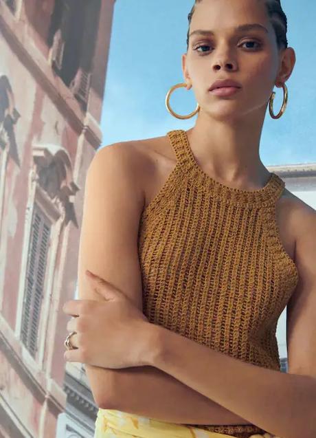 Imagen - Top de crochet de Mango (22,99 euros)