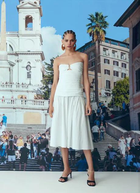 Imagen - Vestido blanco de Mango (69,99 euros)