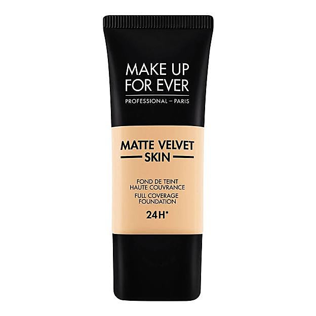 Matte Velvet Skin Full Cover Foundation de Make Up For Ever. Precio: 41,99 euros
