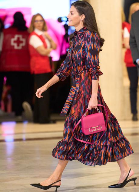 Imagen - La reina Leizia con un vestido de Philippa 1970. / LIMITED PICTURES