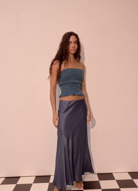 Imagen - Falda midi satinada, 25,95 euros.