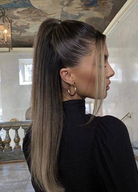 Imagen - Semirecogido pulido con coleta