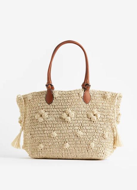 Imagen - Bolso de rafia de H&M (49,99 euros)
