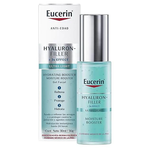 Eucerin Booster Gel Ultraligero Hidratante.