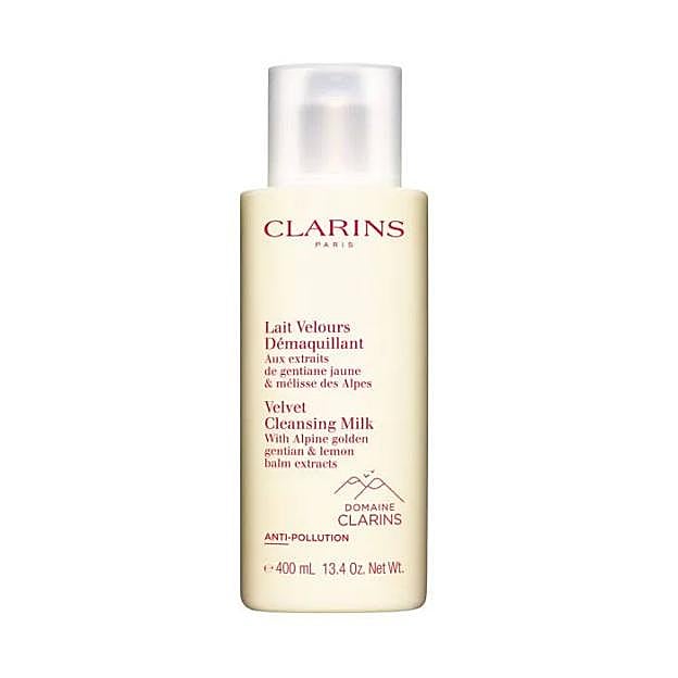 Lait Velours Démaquillant de Clarins. Precio: 24,95 euros