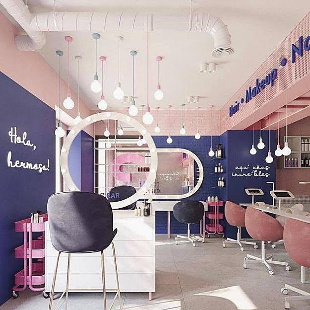 Salón de G Bar en Madrid