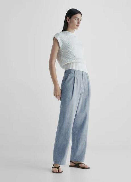 Imagen - Pantalón holgado efecto denim