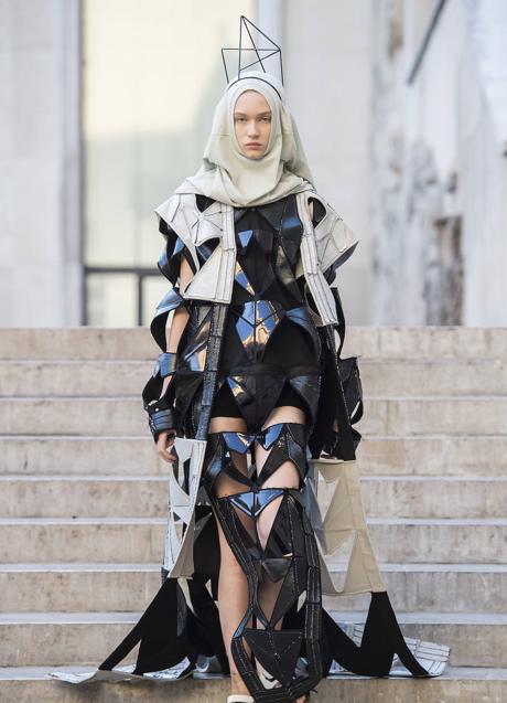 Imagen - Look del desfile de Rick Owen.