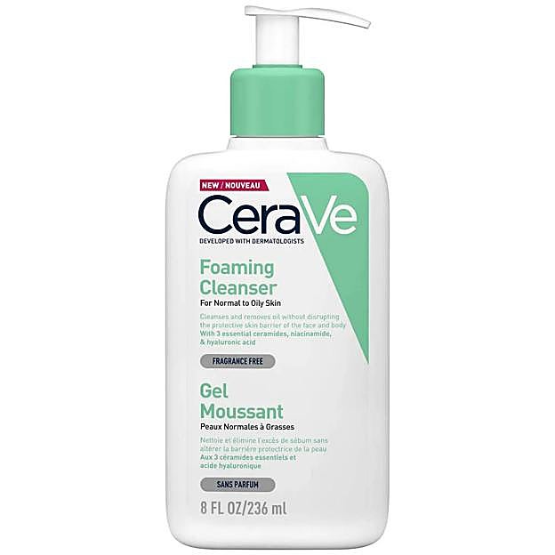 Foaming Cleanser de Cerave. Precio: 13,45 euros