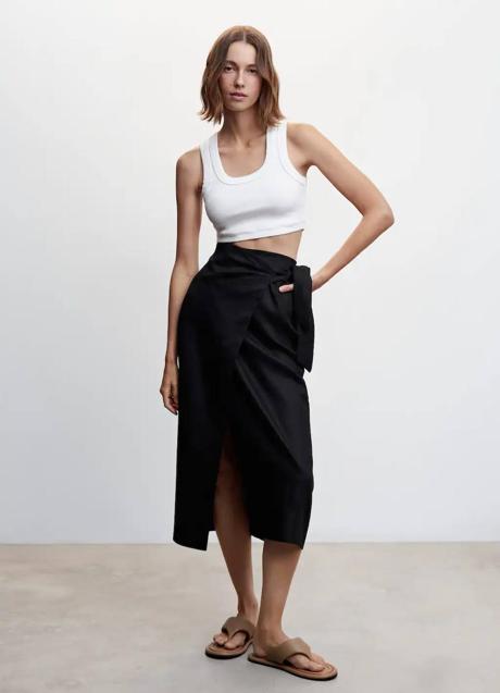 Imagen - Falda pareo midi