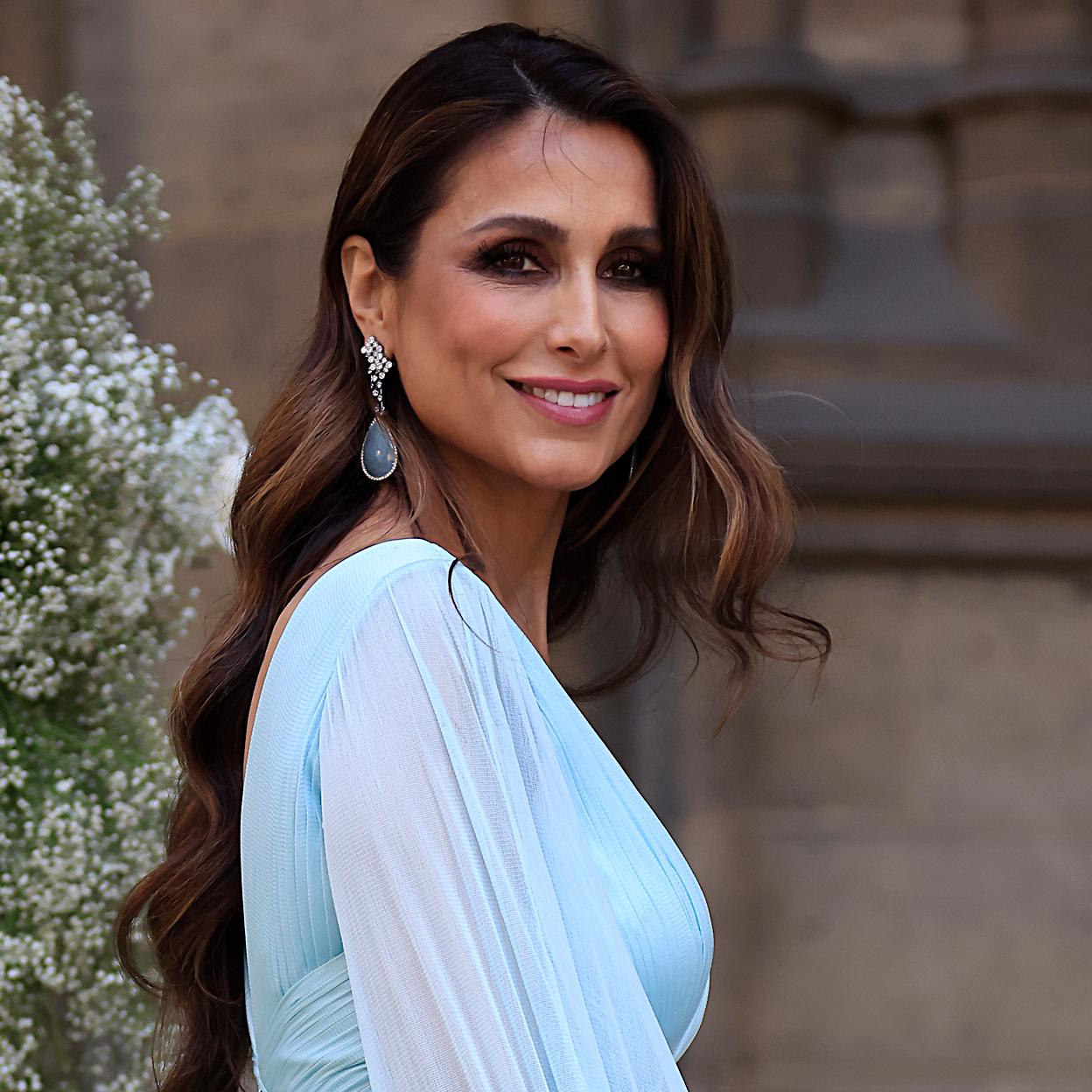 Paloma Cuevas, en la boda del hijo de Rosa Clará. /