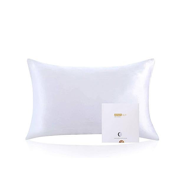ZIMASILK Funda de Almohada de Seda de Morera 100%. Precio: 25,49 euros