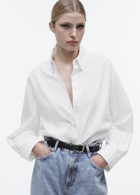 Imagen - Camisa blanca tipo oxford