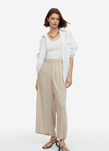 Imagen - Pantalón crudo de lino de H&M, 12,99 euros.