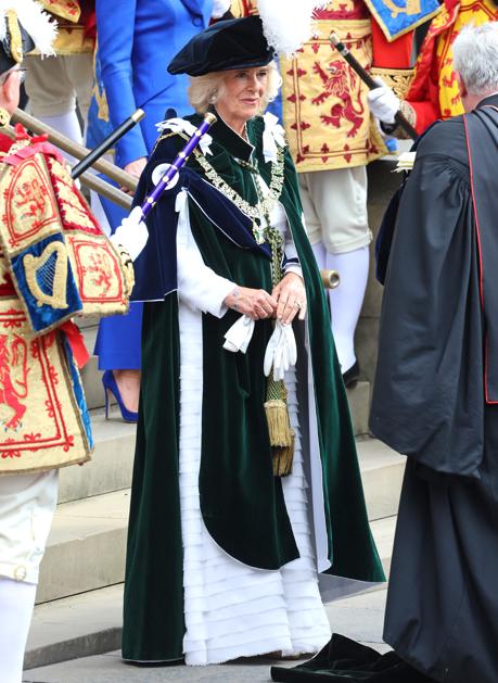 Imagen - Camilla en la coronación en Escocia/GETTY