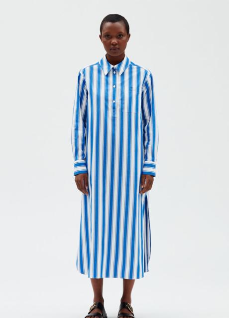 Imagen - Vestido camisero de rayas verticales de Claudie Pierlot, 185,50 euros.