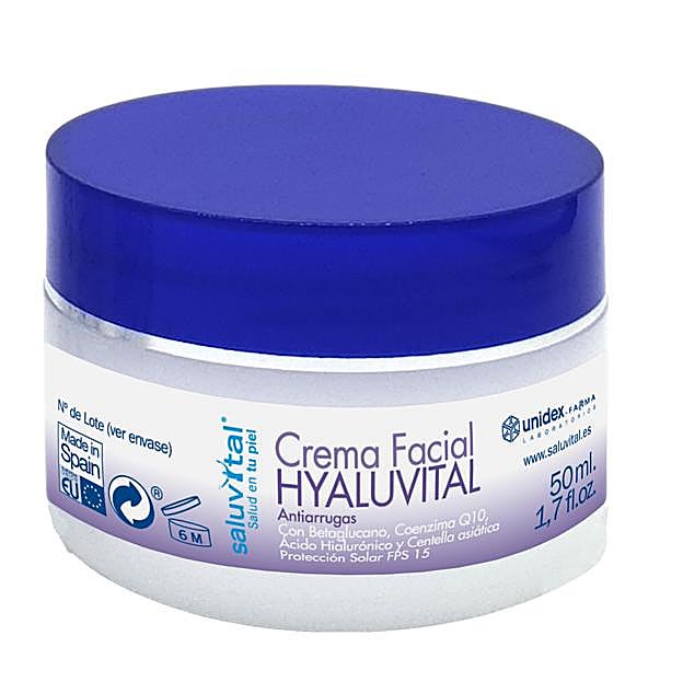 Crema facial Hyaluvital 