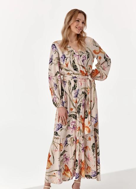 Imagen - Vestido con mangas abullonadas y estampado floral de Tatuum, 83,95 euros.