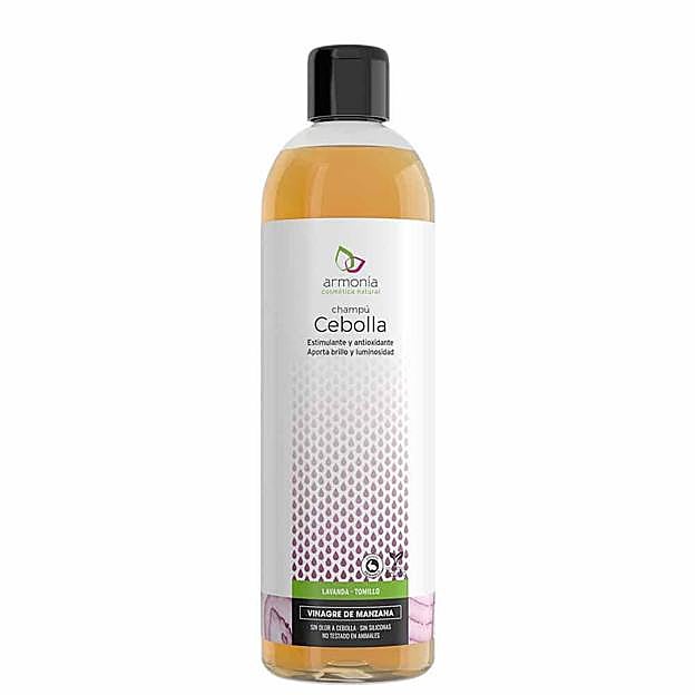 Champú de cebolla de Armonía. Precio: 10,69 euros