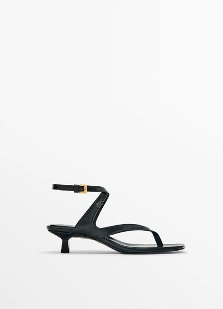 Imagen - Sandalias de tacón de Massimo Dutti (89,99 euros)