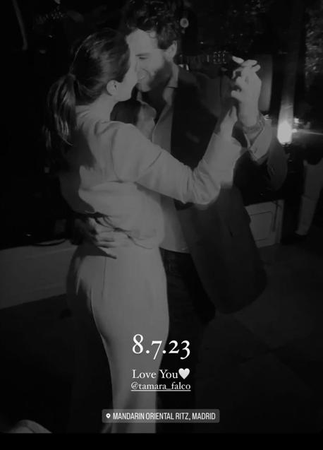 Imagen - Tamara Falcó e Íñigo bailando en la preboda. / INSTGARAM