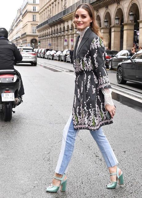 Imagen - Olivia Palermo con vaqueros pitillo. Foto: @oliviapalermodaily.