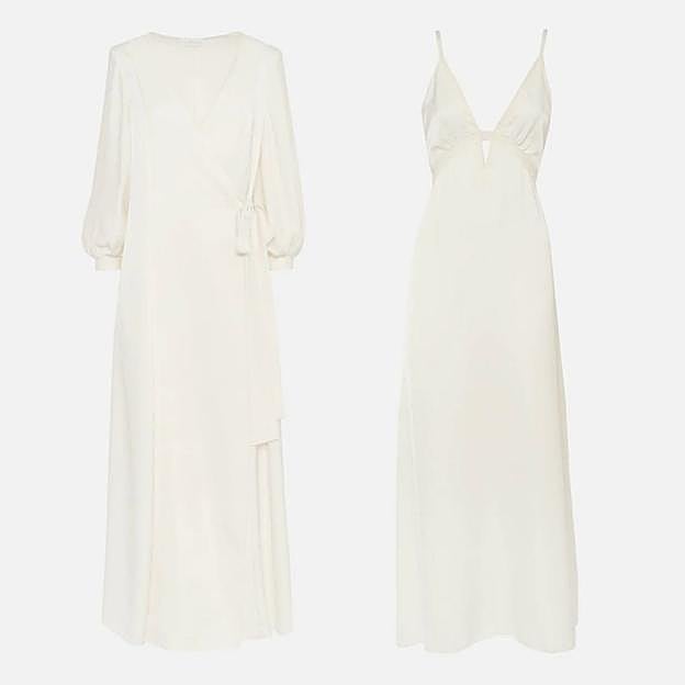 El conjunto de bata y camisón de Namur con ES Fascinante.