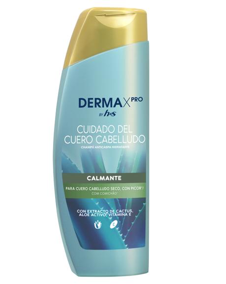 Imagen - El champú de la línea DermaXPro Calmante ayuda a reforzar la barrera natural de la piel y contiene aloe activo, vitamina E y extracto de cactus.