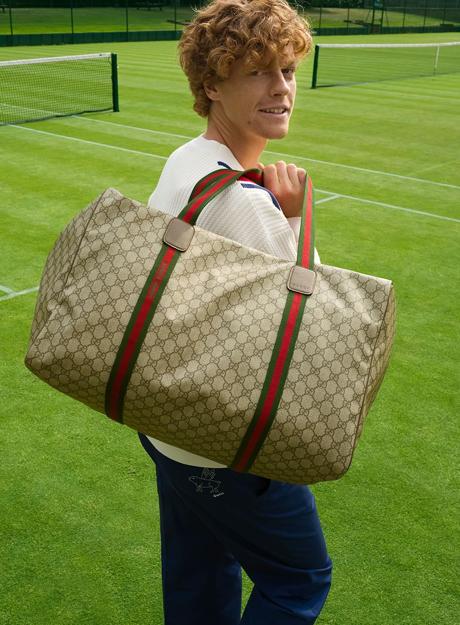 Imagen - Jannik Sinner, imagen de Gucci.