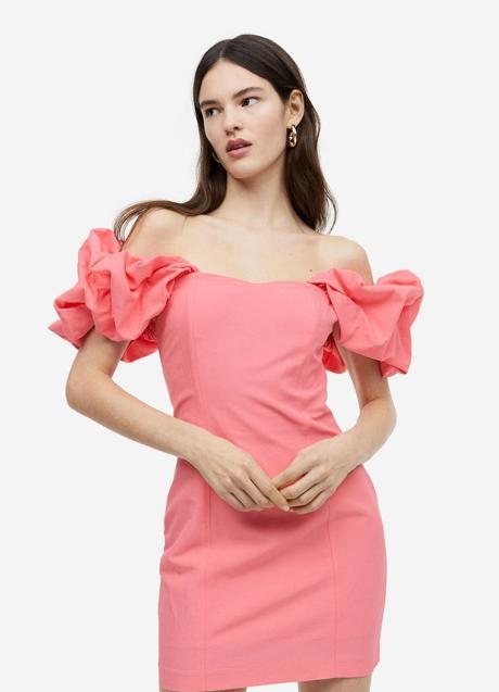 Imagen - Vestido en tono coral neón