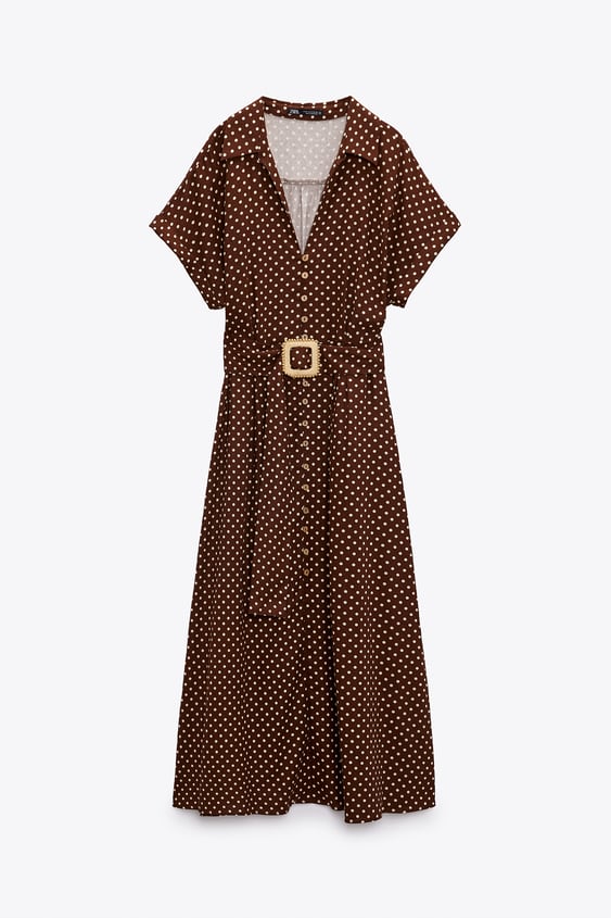Imagen - Vestido lunares Zara. (39,95 euros).