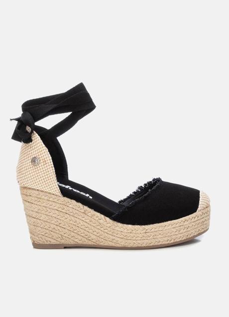 Imagen - Alpargatas con cuña en negro