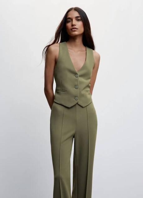 Imagen - Chaleco de vestir en tono khaki