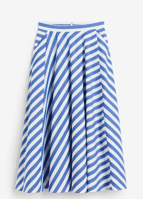 Imagen - Falda de rayas de H&M (39,99 euros)