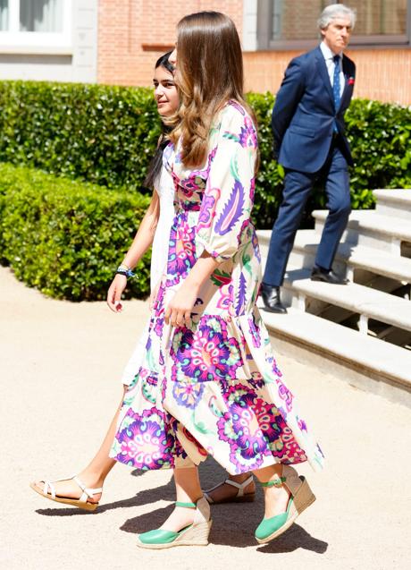 Imagen - La princesa Leonor con un vestido de Zara. / LIMITED PICTURES