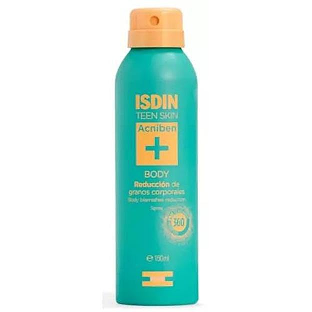 Isdin Acniben Body Spray Reductor de Granos Corporales. Precio: 18,85 euros