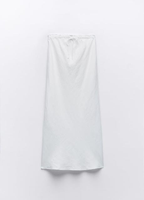 Imagen - La falda larga de lino de Zara.