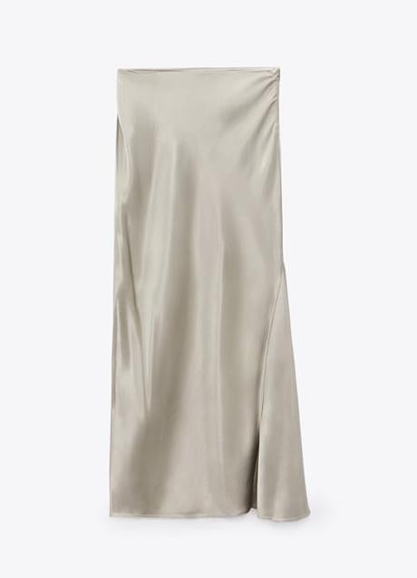 Imagen - La falda satinada de Zara.