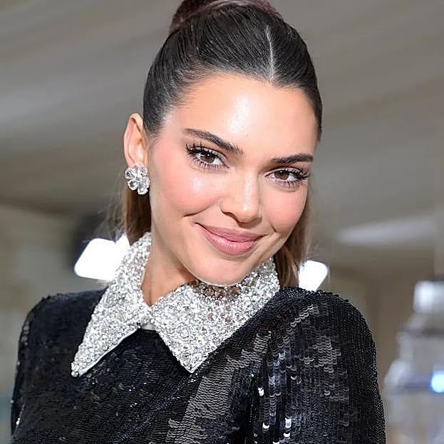 El maquillaje de Kendall Jenner en la gala MET 2023.