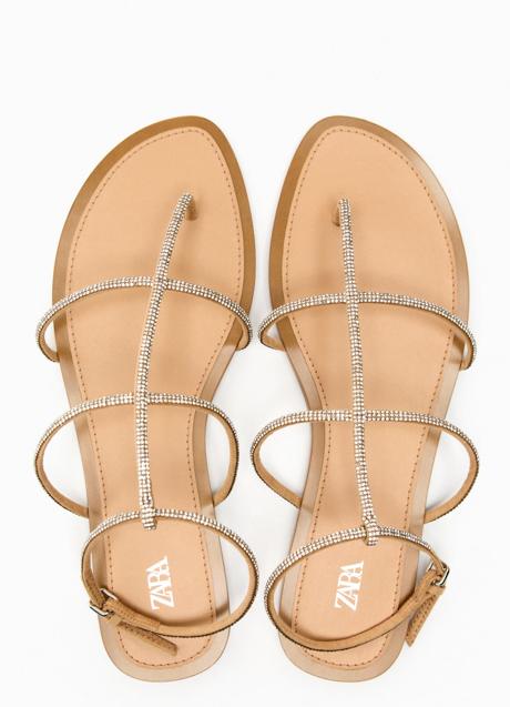 Imagen - Sandalias planas de Zara (29,99 euros)