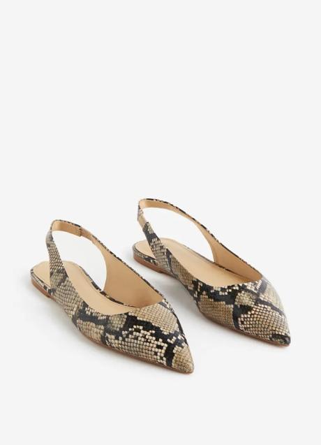 Imagen - Zapatos destalonados con estampado animal de H&M (17,99 euros)