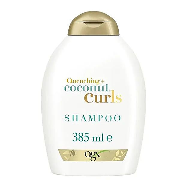 OGX Coconut Curls Champú de Coco para Pelos Rizados y Ondulados.
