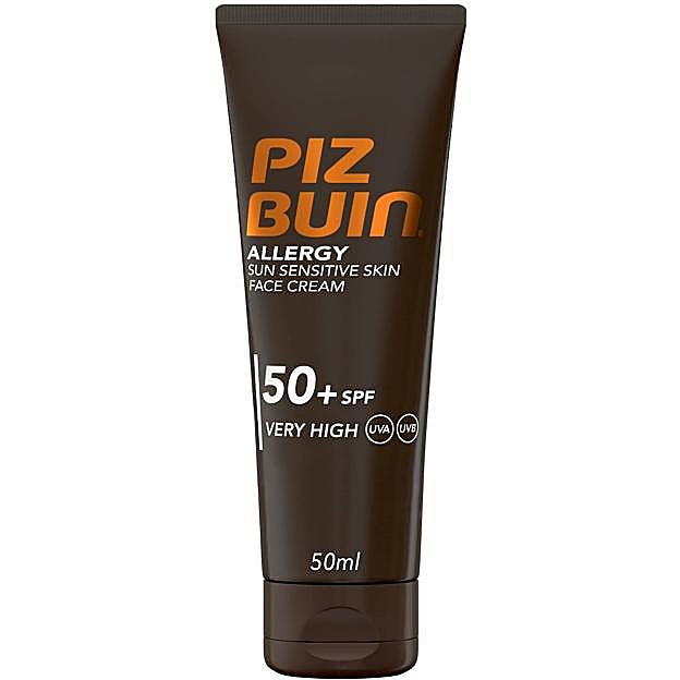 Allergy Sun Sensitive Skin Face Cream SPF50 de Piz Buin