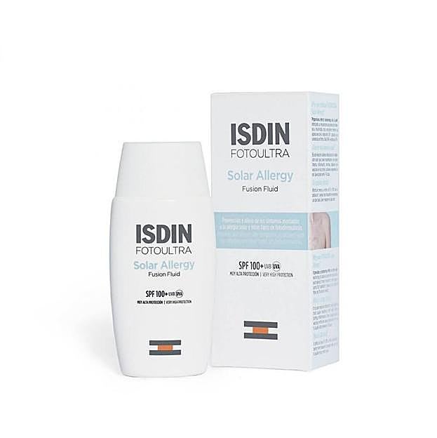 Fotoultra Solar Allergy Fusion Fluid SPF100+ de Isdin