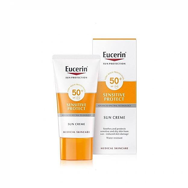 Sensitive Protect Sun Creme SPF50+ de Eucerin
