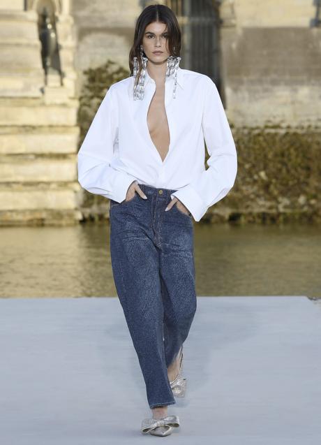 Imagen - La modelo Kaia Geber en el desfile de Alta Costura de París. / Spotlight Launchmetrics