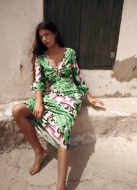 Imagen - Vestido con estampado y cut out