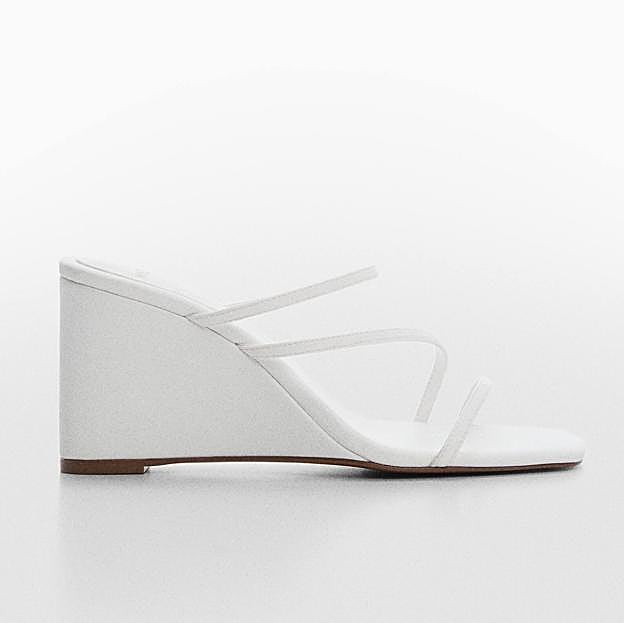 Imagen principal - Las sadalias de cuña de Mango.
