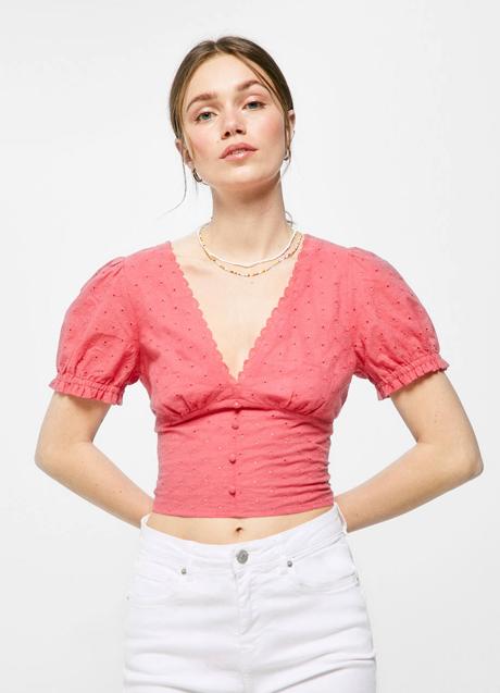 Imagen - Blusa tono coral